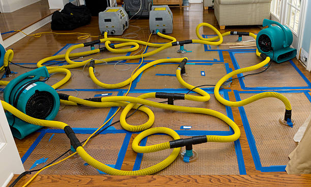 Professional Water Extraction technician working in Saxapahaw, NC